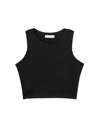 【Elecher's Design】Elastic Padded Bra Top Cropped Top