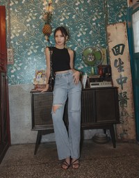 【Elecher's Design】Elastic Padded Bra Top Cropped Top