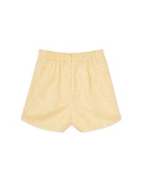 【Elecher's Design】Qipao SKORT Bottom Embossed Satin Cheongsam A-line Skorts