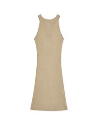 HalterHollow Bodycon Wrap Mini Dress
