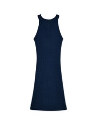 HalterHollow Bodycon Wrap Mini Dress