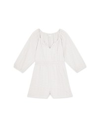 V-Neck Lace Jumpsuit