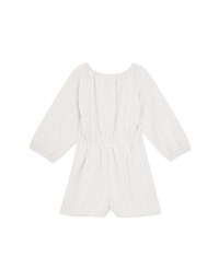 V-Neck Lace Jumpsuit