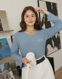 Fungus Roll Long Sleeve Top