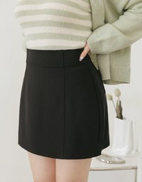 Premium Corset Waistline Short Skirt