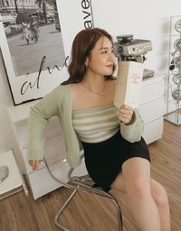 Premium Corset Waistline Short Skirt