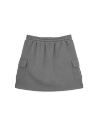 Casual Drawstring Cargo Style Skirt