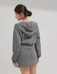 Casual Drawstring Cargo Style Skirt