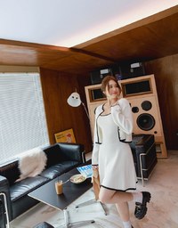 Soigné Knit Bodycon Dress Set