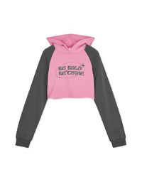 【SHIUAN'S DESIGN】Casual Sports Contrast Hooded Top