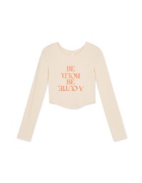 【SHIUAN'S DESIGN】Back Cut Out Fitted Top