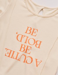 【SHIUAN'S DESIGN】Back Cut Out Fitted Top