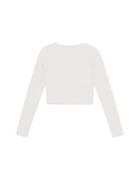 Dimensional Stitching Line Long Sleeve Top