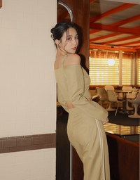 Off Shoulder Buttoned Top