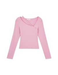 Single Line Hollow Knit Top