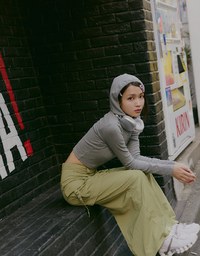 【SHIUAN'S DESIGN】Detachable Cargo Style Maxi Skirt
