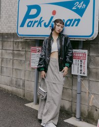 【SHIUAN'S DESIGN】Detachable Cargo Style Maxi Skirt