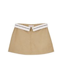 Iconic Lapel Waist Skorts