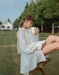 【MEIGO's Design】Boyfriend’s Style Loose Shirt Dress