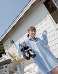 【MEIGO's Design】Boyfriend’s Style Loose Shirt Dress