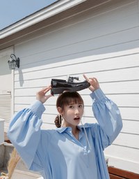 【MEIGO's Design】Boyfriend’s Style Loose Shirt Dress