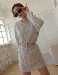 Comfortable Cotton Blended Skorts Set