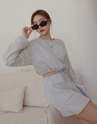 Comfortable Cotton Blended Skorts Set