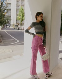 【SHIUAN'S DESIGN】Unicorn Gradient Knit Oversleeve Top