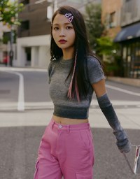 【SHIUAN'S DESIGN】Unicorn Gradient Knit Oversleeve Top