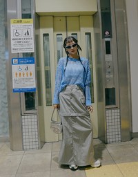 【SHIUAN'S DESIGN】2way Holey Loose Knit Top