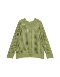 【SHIUAN'S DESIGN】2way Holey Loose Knit Top