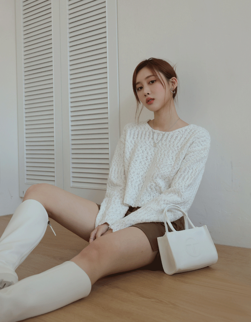 Textured Knit Top