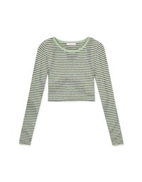Dreamy Textured Cropped Top