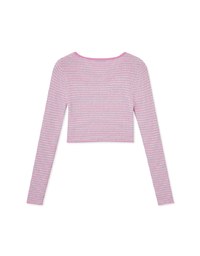 Dreamy Textured Cropped Top