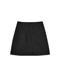 360°Petite Waist Light Sculpture Suede Mini Skirt