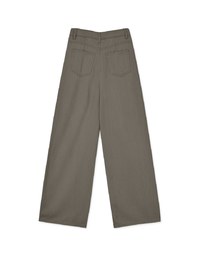 Floor-Length Denim Jeans Wide Pants