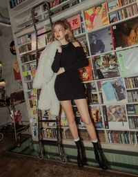 Classy Bodycon Mini Dress (With Padding)