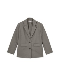 Ready Stock【Elecher's Design】Casual Loose Long Suit Blazer Jacket (With Shoulder Pads)