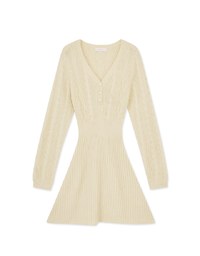 V-Neck Twisted Bodycons Mini Dress