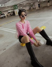 Twist Knit Cropped Top