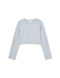 Twist Knit Cropped Top