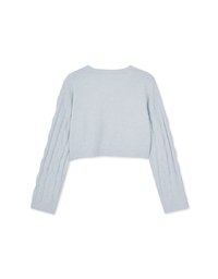 Twist Knit Cropped Top