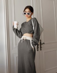 Comfortable Arc Crop Top