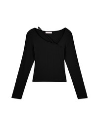 Single Line Hollow Knit Top