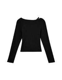 Single Line Hollow Knit Top