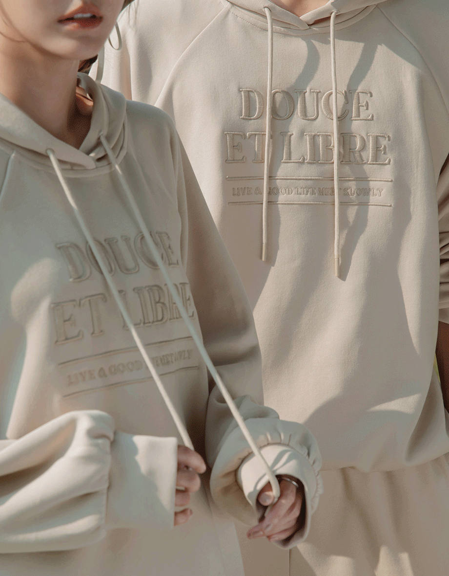 【MEIGO's Design】 Oversized Embroidered Thick Hoodie