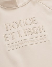 【MEIGO's Design】 Oversized Embroidered Thick Hoodie