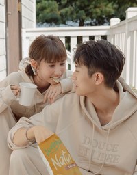 【MEIGO's Design】 Oversized Embroidered Thick Hoodie
