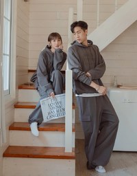 【MEIGO's Design】 Oversized Embroidered Thick Hoodie