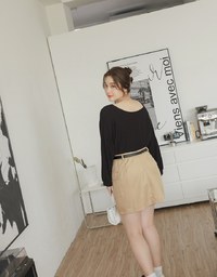 2 Piece V-Neck Knit Top